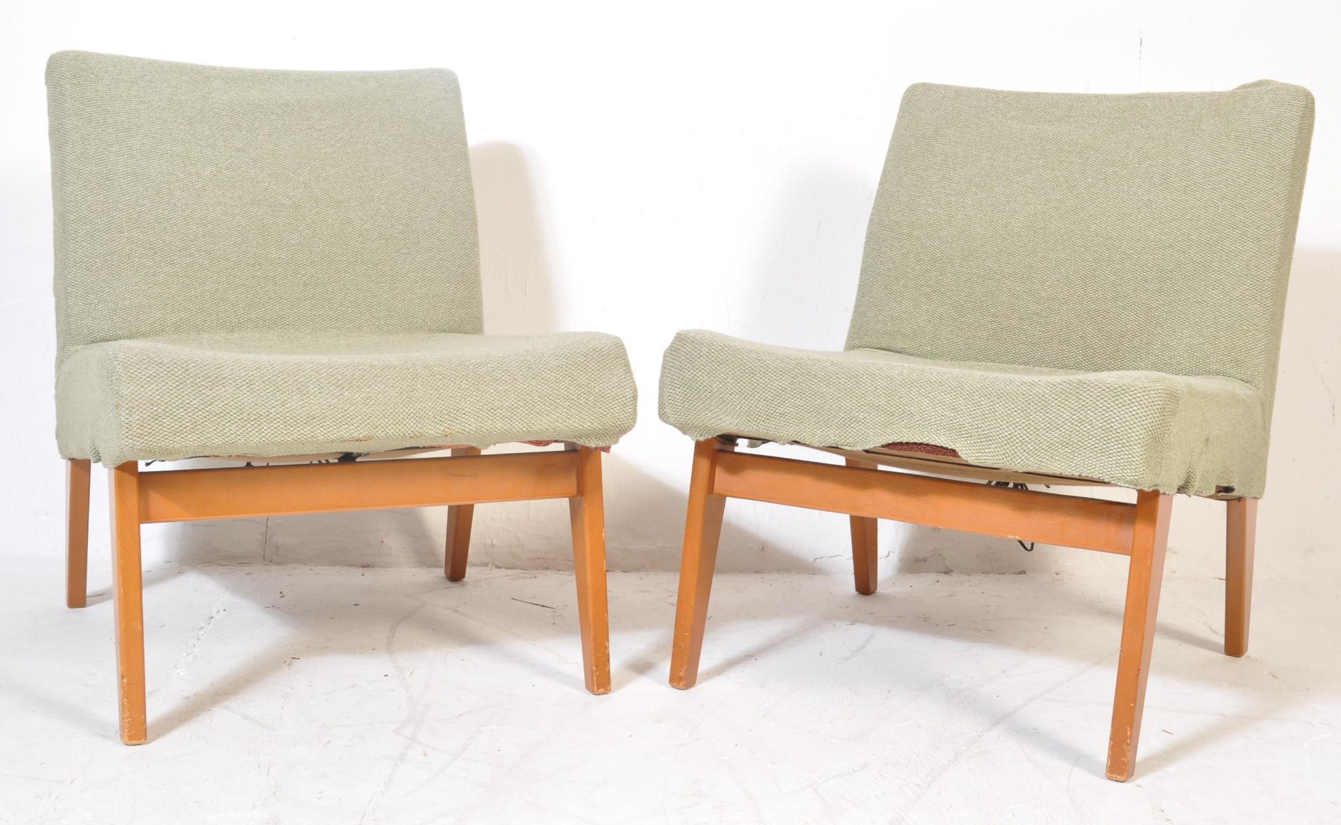 PAIR OF RETRO VINTAGE MID 20TH CENTURY CIRCA 1960S ITALIAN CHAIRS