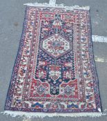 EARLY 20TH CENTURY PERSIAN AFSCHARI CARPET RUG