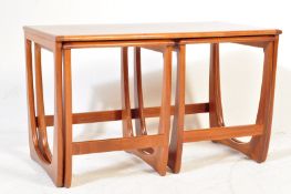 1970’S TEAK WOOD NEST OF TABLE IN THE MANNER OF G-PLAN