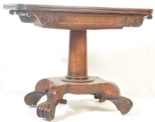 19TH CENTURY REGENCY GILLOWS MANNER TEA TABLE