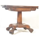 19TH CENTURY REGENCY GILLOWS MANNER TEA TABLE