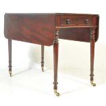 19TH CENTURY VICTORIAN MAHOGANY PEMBROKE TABLE