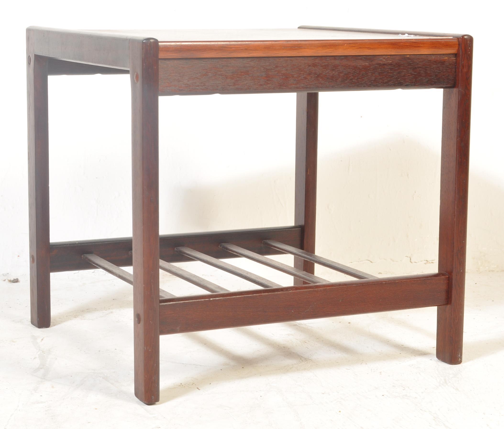 DANISH TEAK WOOD SIDE TABLE BY BRDR. FURBO