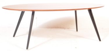 RETRO VINTAGE TEAK SURFBOARD COFFEE TABLE