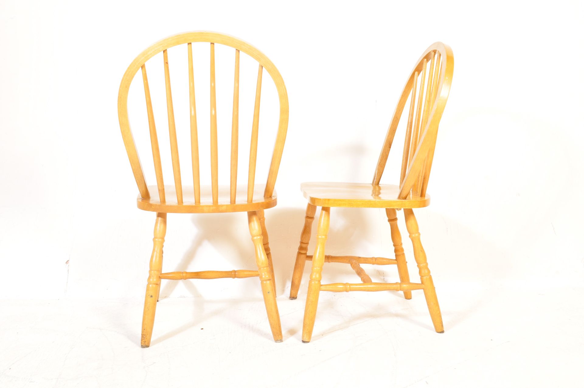 SET OF FOUR FARMHOUSE HOOPBACK CHAIRS - Image 6 of 6