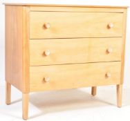 GORDON RUSSELL - MID CENTURY WALNUT CHEST OF DRAWERS