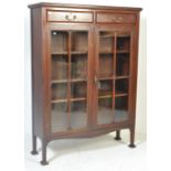 JAS SHOOLBRED MAHOGANY BOOKCASE