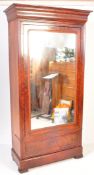 19TH CENTURY FRENCH MAHOGANY ARMOIRE / WARDROBE