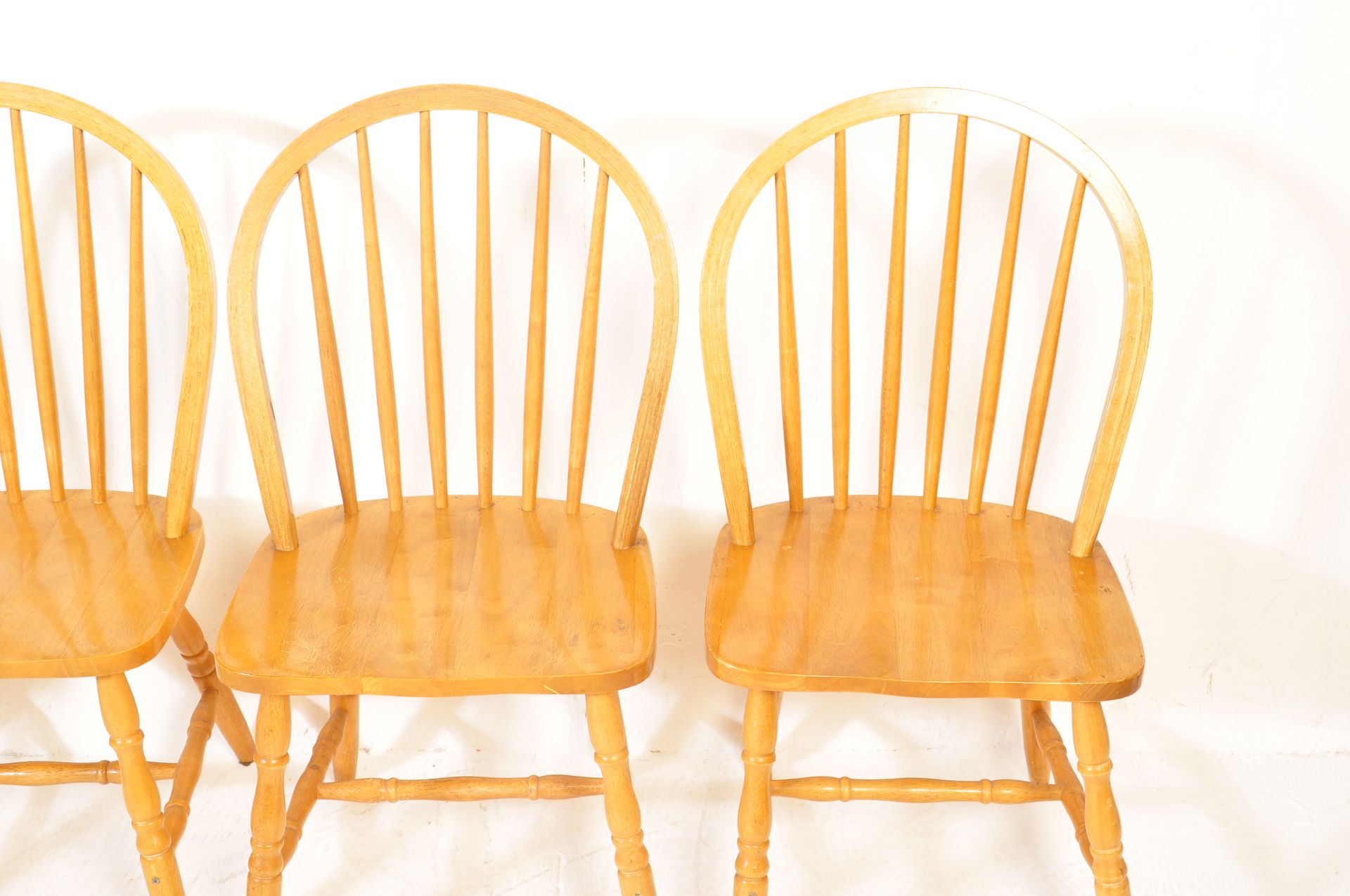 SET OF FOUR FARMHOUSE HOOPBACK CHAIRS - Image 4 of 6