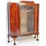 19TH CENTURY VICTORIAN MAHOGANY CHINA DISPLAY CABINET