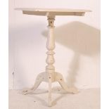 19TH CENTURY GEORGE III PAINTED WINE TABLE