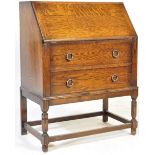 20TH CENTURY JACOBEAN REVIVAL OAK BUREAU / DESK