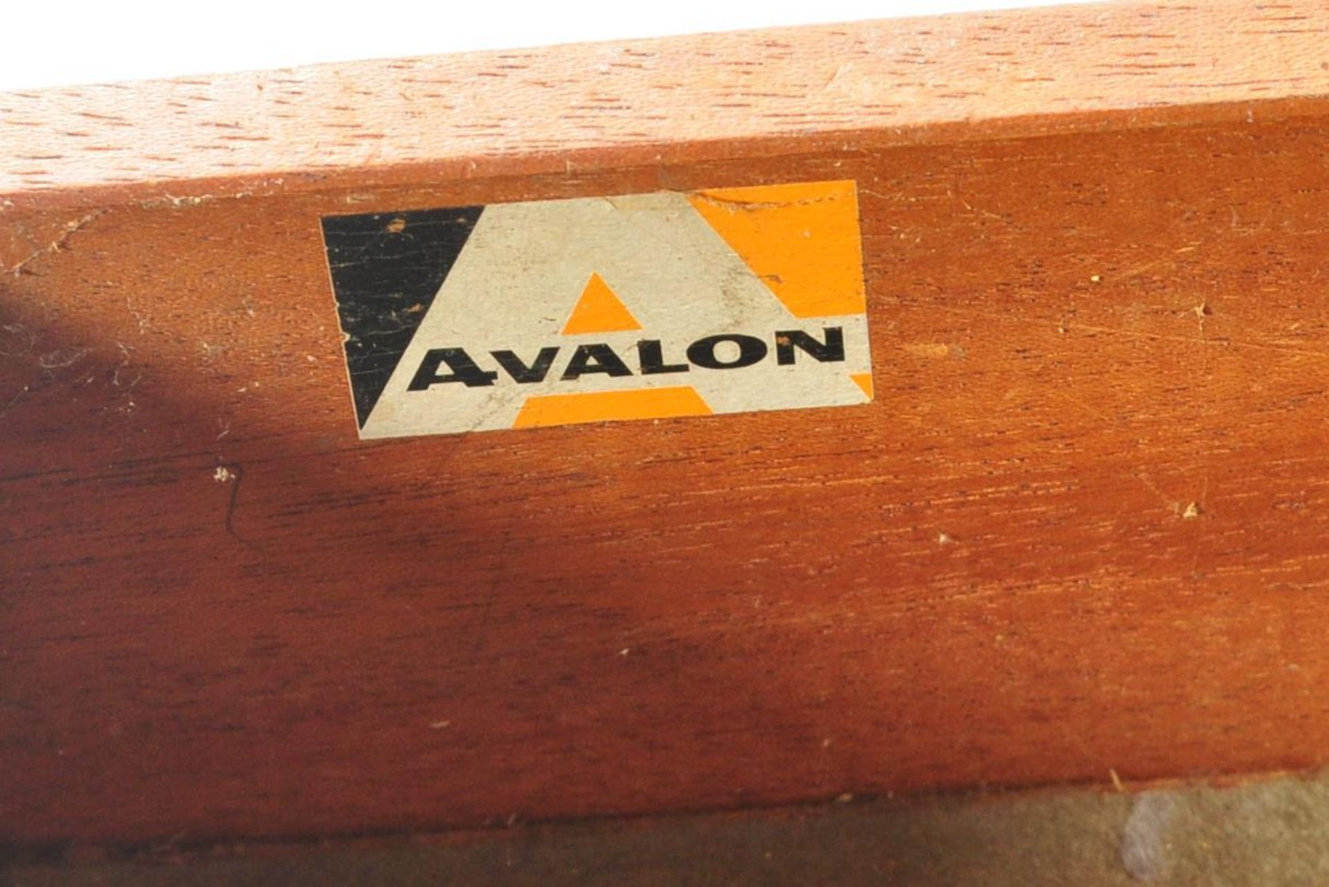 AVALON FURNITURE - TWO TEAK WOOD ROOM DIVIDER CABINETS - Image 7 of 10