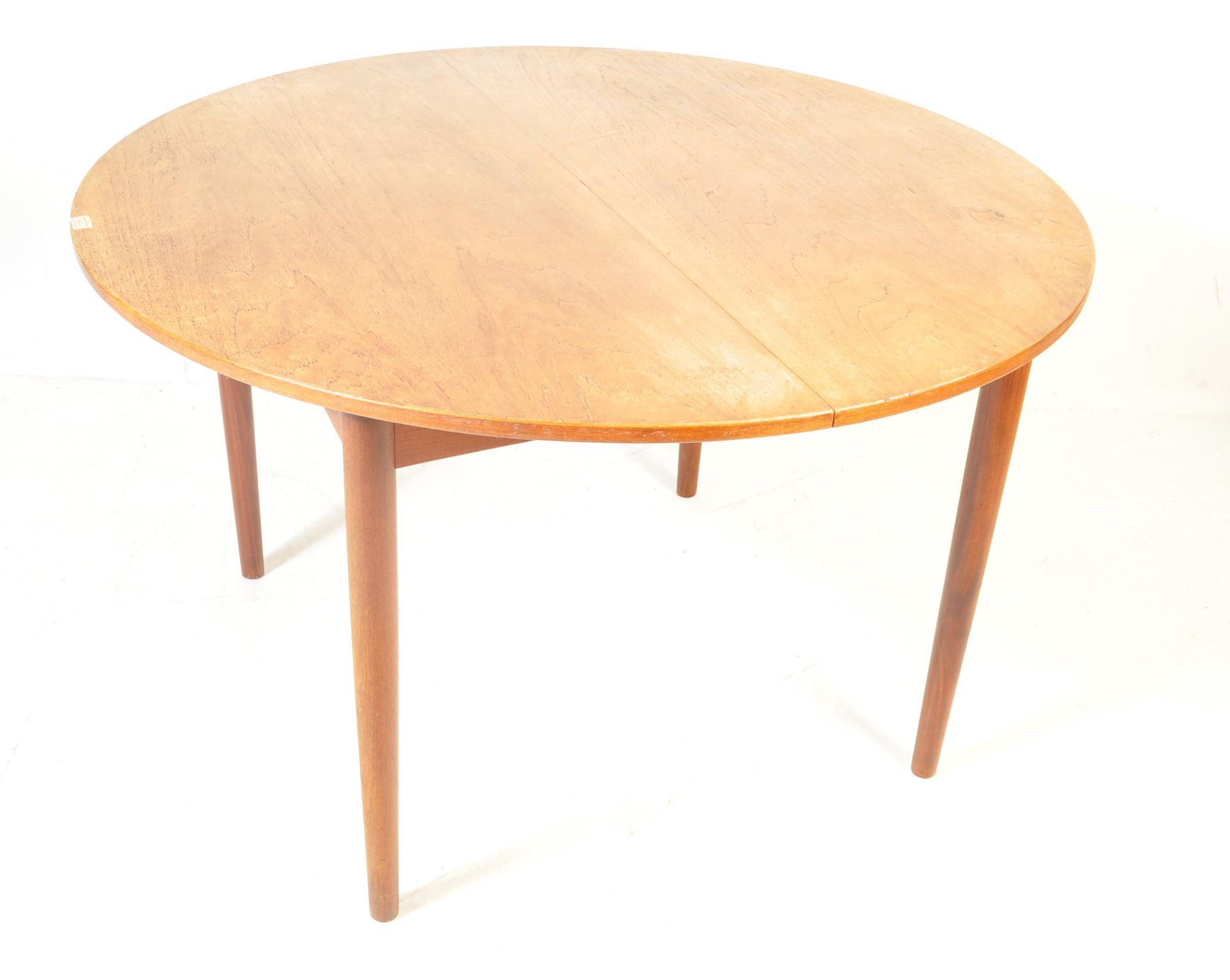 RETRO VINTAGE DANISH DINING TABLE FOR MOBEL FABRIK - Image 2 of 6