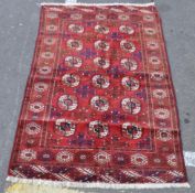 MID 20TH CENTURY PERSIAN TURKMAN RUG / CARPET