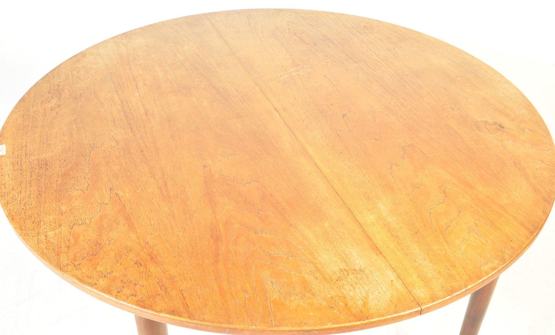 RETRO VINTAGE DANISH DINING TABLE FOR MOBEL FABRIK - Image 3 of 6