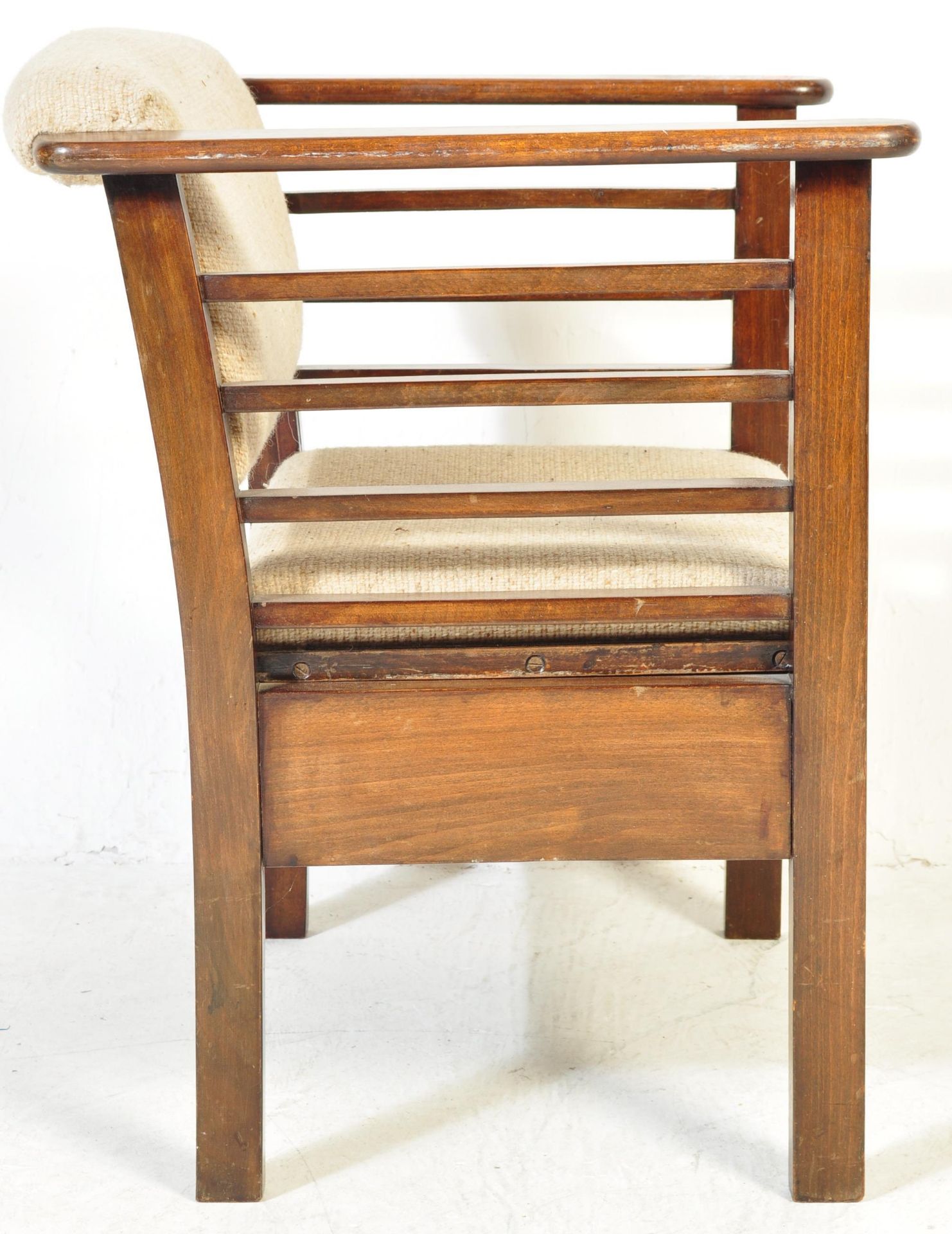 RETRO VINTAGE MID 20TH CENTURY UTILITY CHAIR - Image 5 of 6