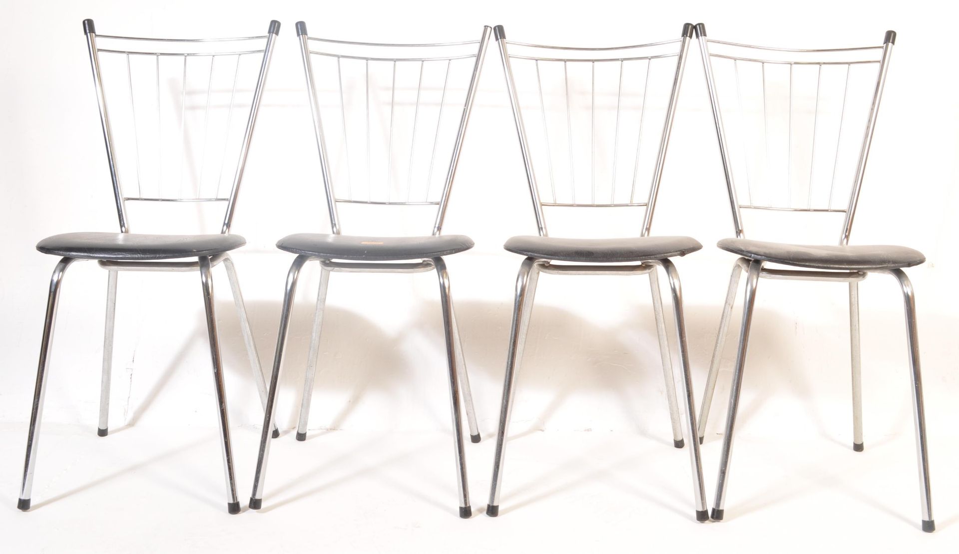 SET OF FOUR RETRO VINTAGE 20TH CENTURY CIRCA 1960S DINING CHAIRS