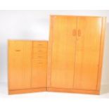 MID 20TH CENTURY G PLAN BRANDON RANGE TALLBOY & WARDROBE