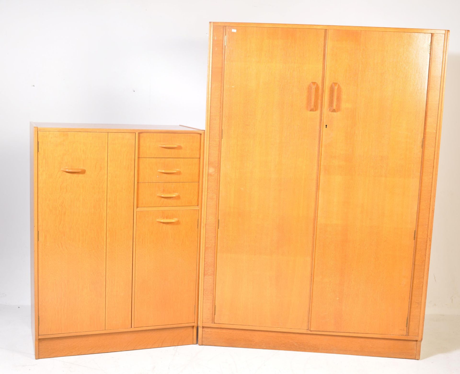 MID 20TH CENTURY G PLAN BRANDON RANGE TALLBOY & WARDROBE