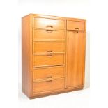 VINTAGE 20TH CENTURY TEAK CHEST OF DRAWERS