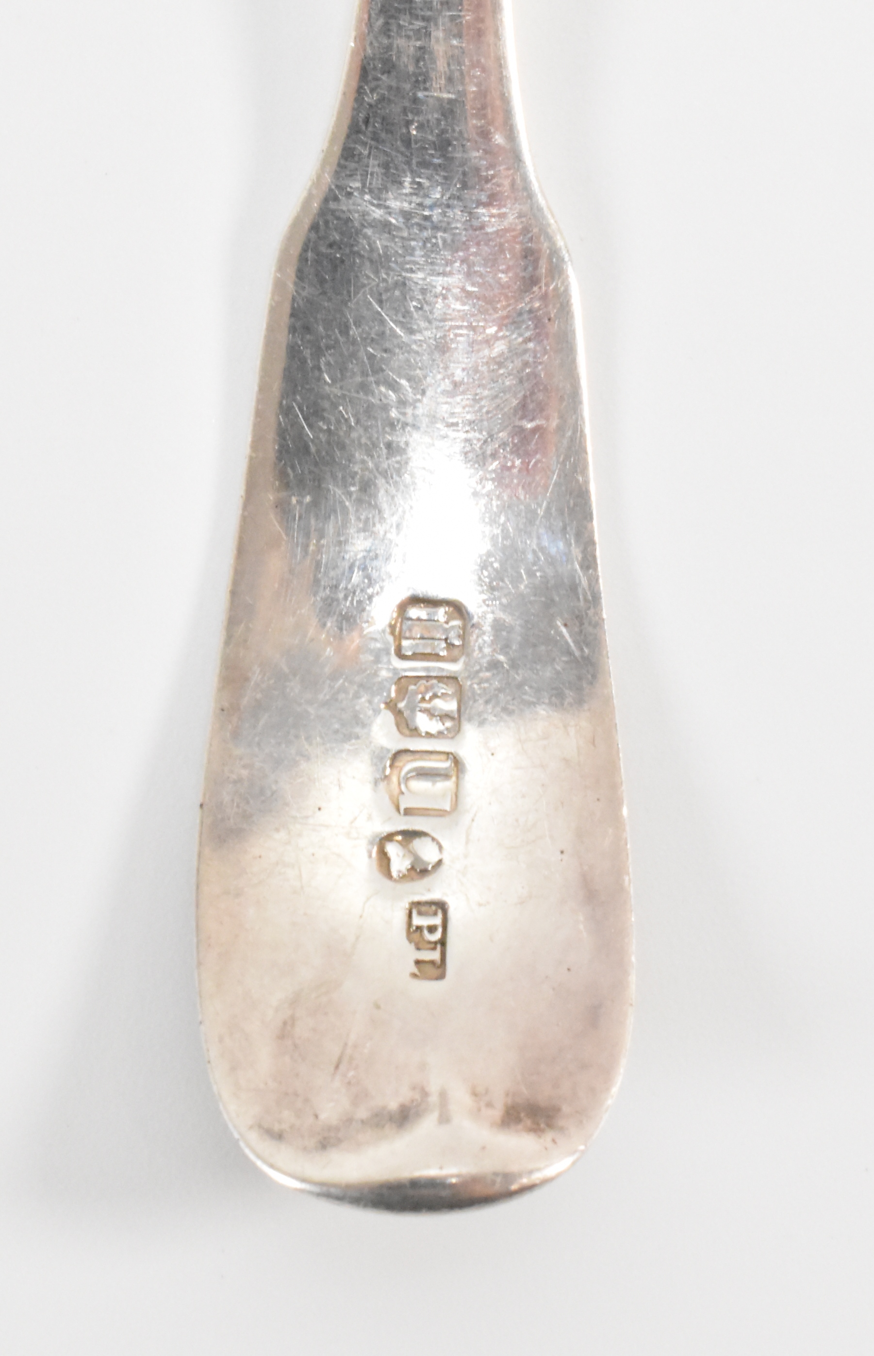 GEORGE IV SCOTTISH SILVER TODDY LADLE - Image 5 of 5