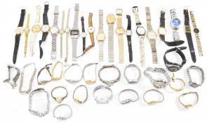 LARGE COLLECTION OF MIXED WRIST WATCHES