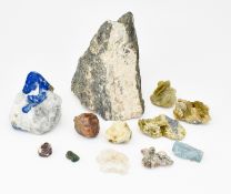 COLLECTION OF MINERAL & CRYSTAL SPECIMENS