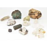 COLLECTION OF MINERAL & CRYSTAL SPECIMENS