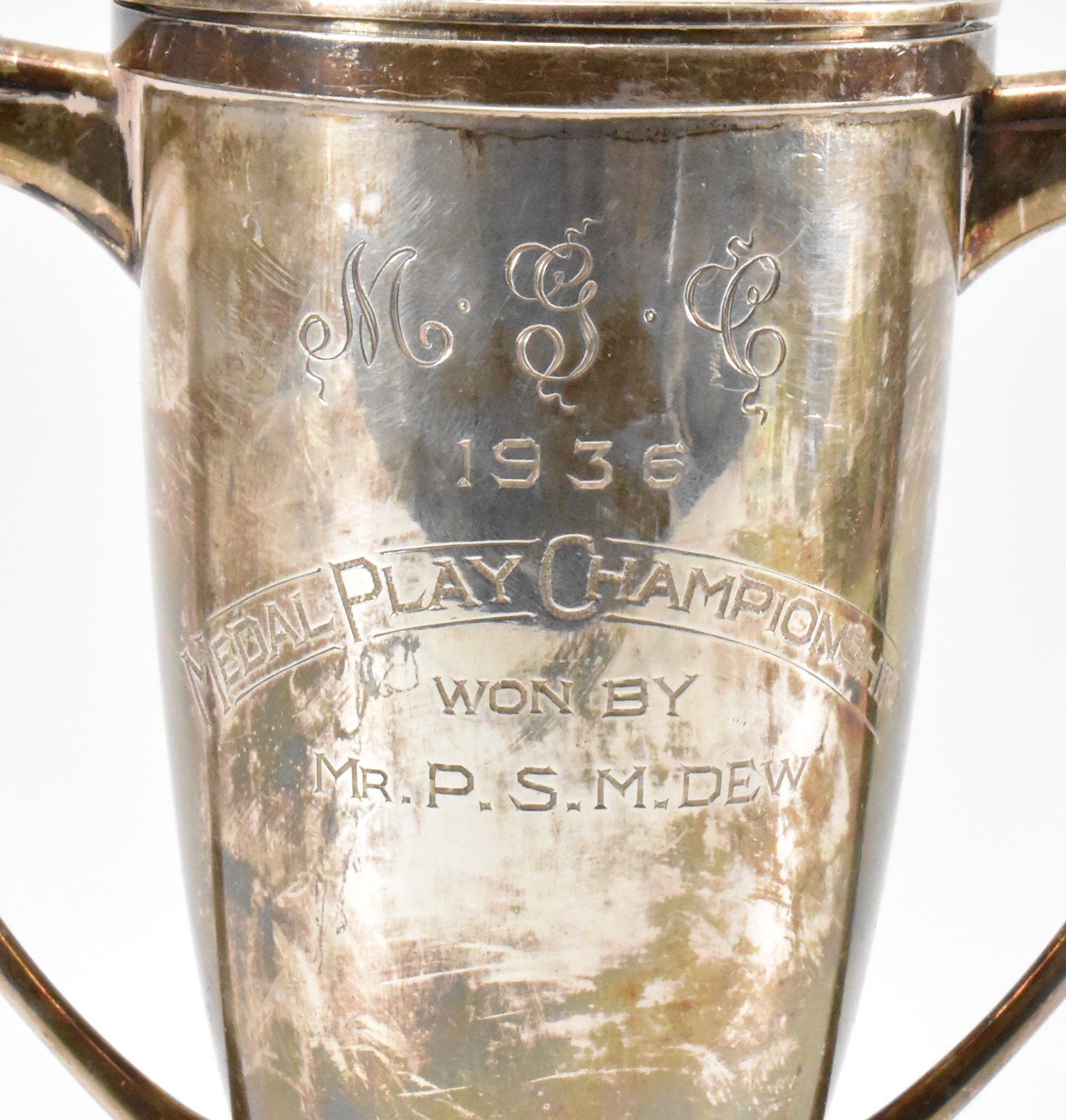 1930'S ART DECO SILVER TROPHY - Image 2 of 6