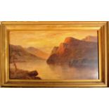 EARLY 20TH CENTURY OIL ON BOARD LANDSCAPE PAINTING