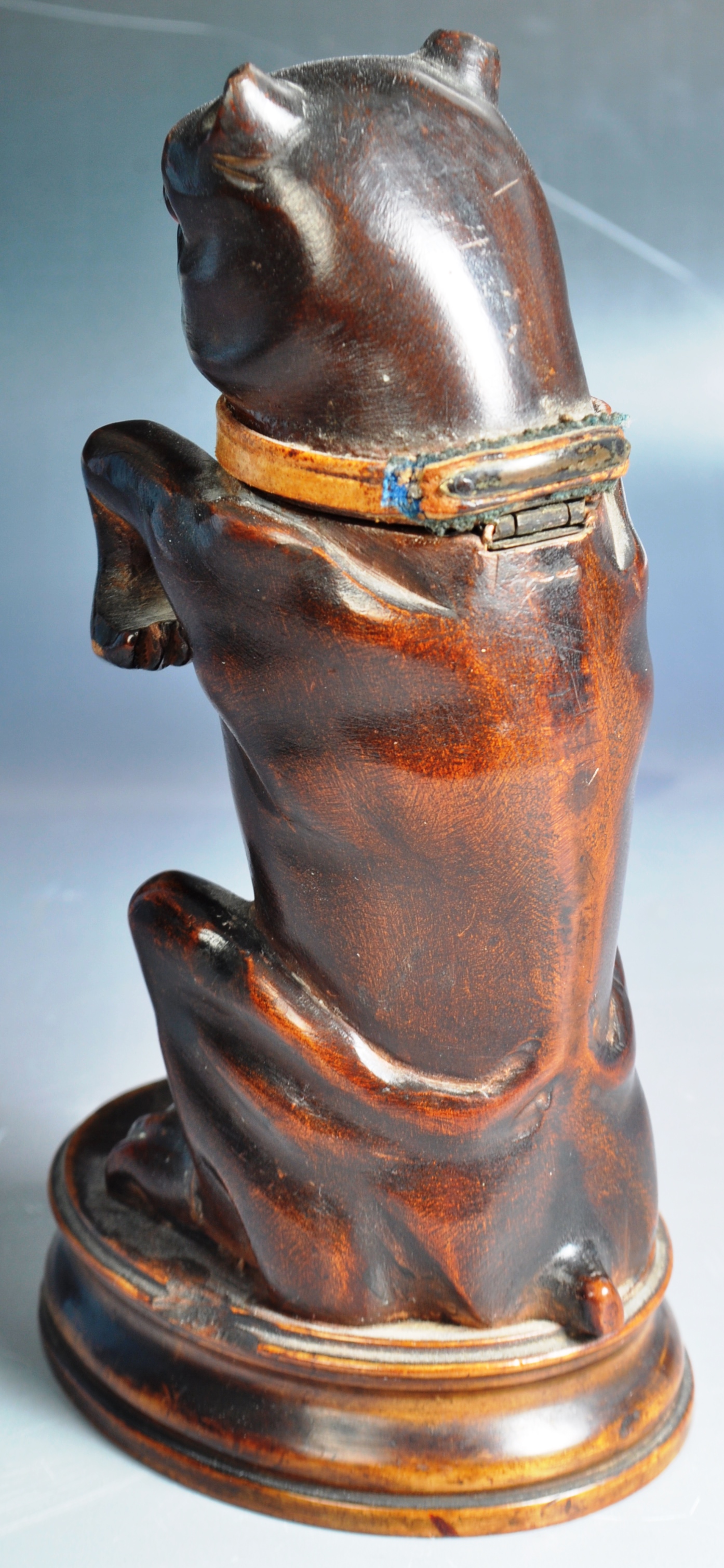 19TH CENTURY VICTORIAN NOVELTY PUG INKWELL - Image 8 of 10
