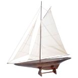 LARGE 5.5FT SCRATCH BUILT MODEL BOAT