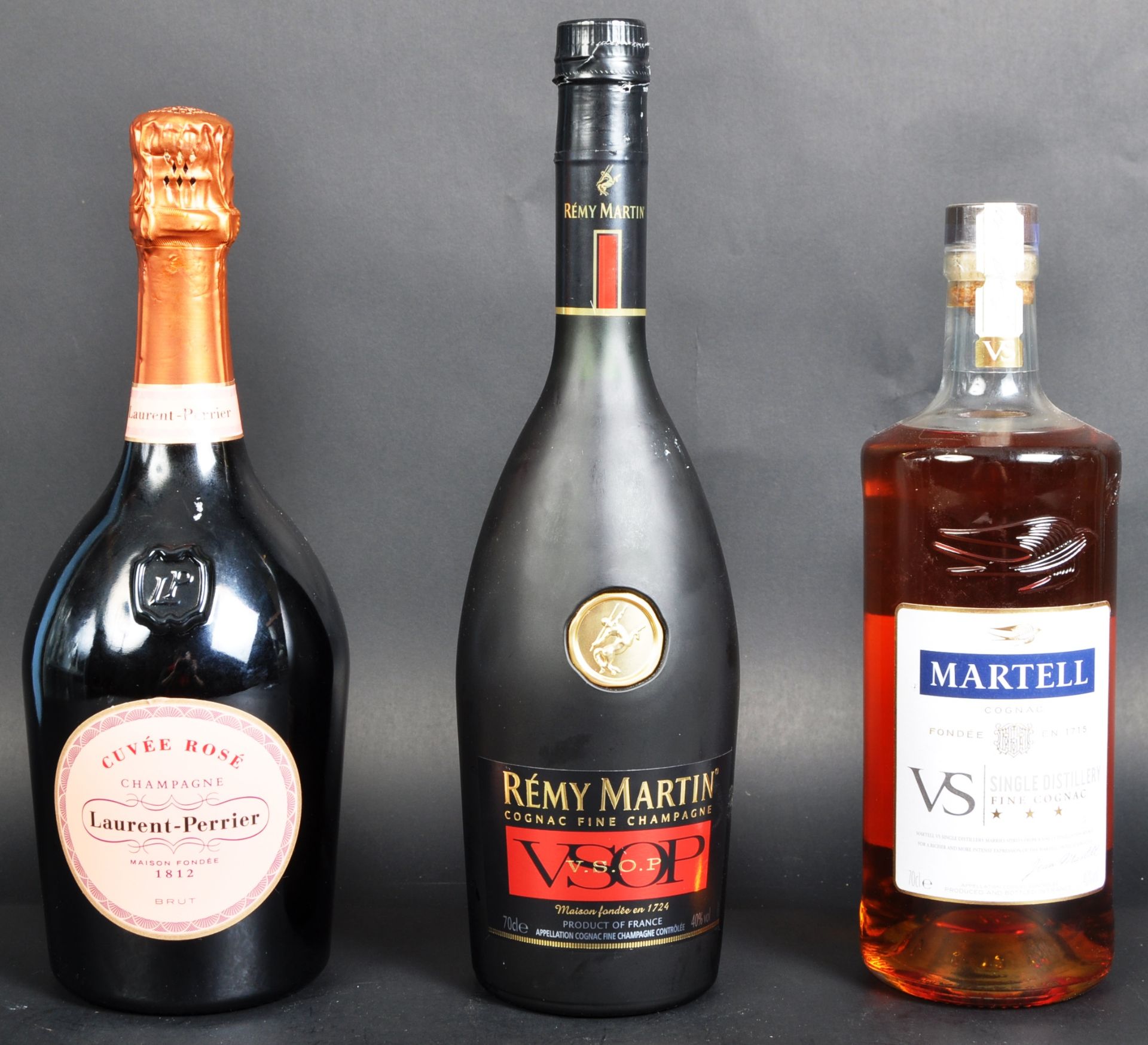 A SELECTION OF FINE CHAMPAGNE & COGNAC
