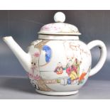 18TH CENTURY CHINESE QIANLONG PORCELAIN TEAPOT