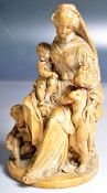 19TH CENTURY CARVED MEERSCHAUM FIGURINE GROUP