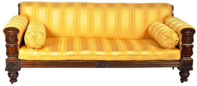 LARGE 19TH CENTURY CHESTERFIELD SETTEE