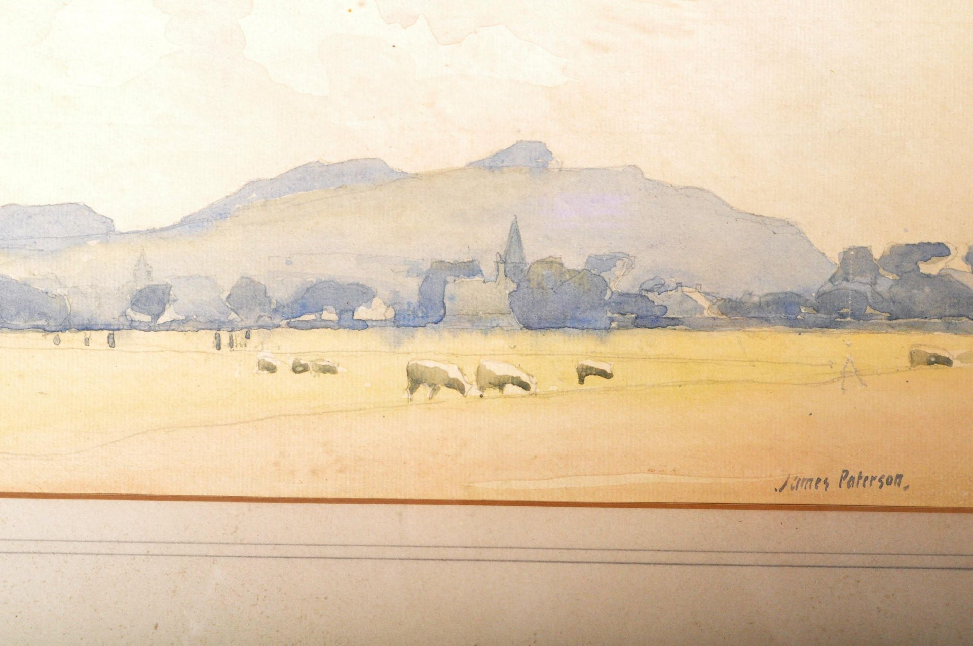 JAMES PATTERSON - SCOTTISH WATERCOLOUR PAINTING - Image 4 of 6