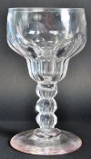 19TH CENTURY FACETED SWEETMEAT GLASS