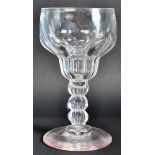 19TH CENTURY FACETED SWEETMEAT GLASS