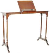 19TH CENTURY MAHOGANY READING / WRITING TABLE DESK