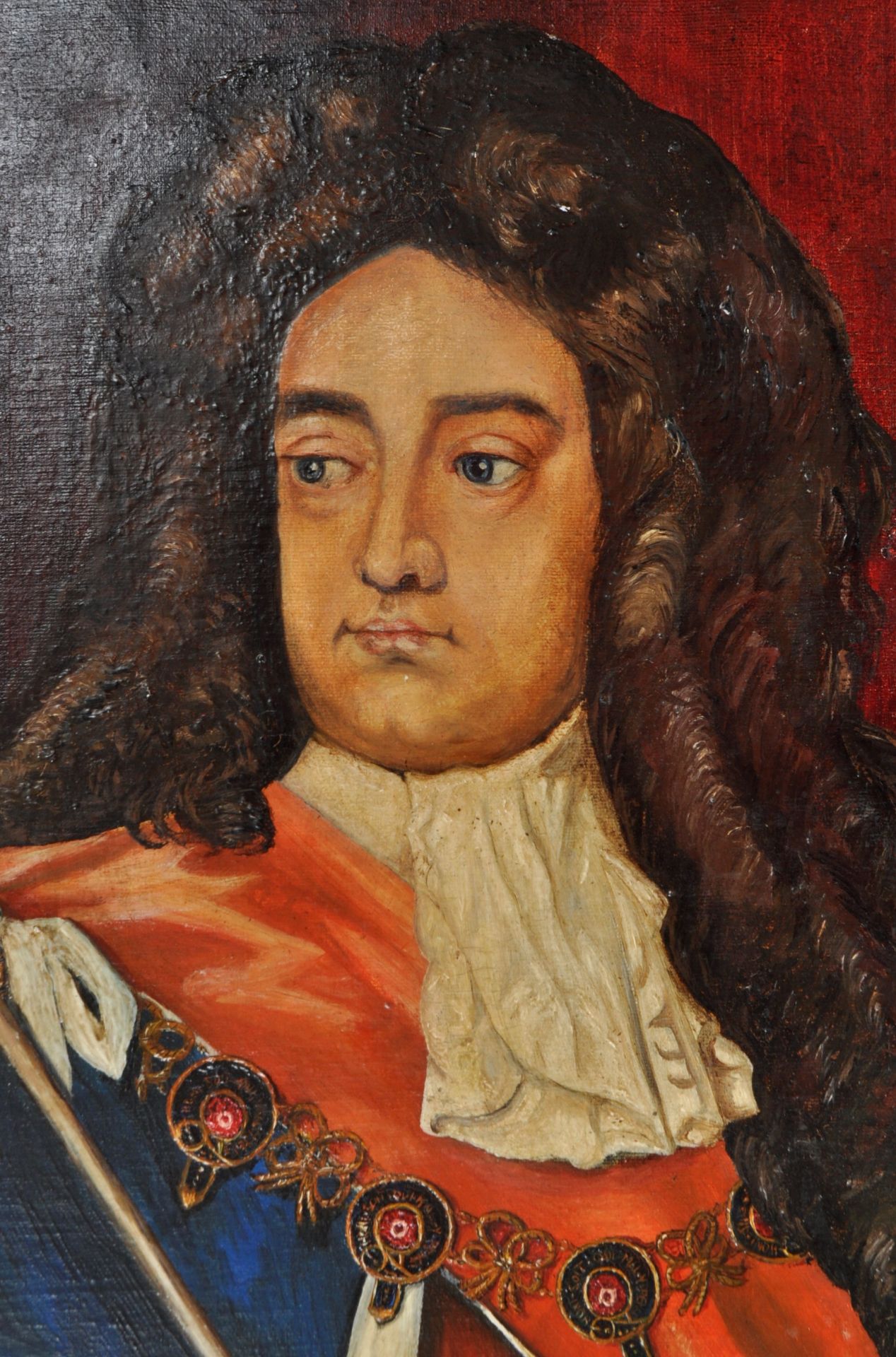 AFTER SIR GODFREY KNELLER - OIL PORTRAIT OF CHARLES SACKVILLE - Image 9 of 9