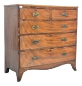 19TH CENTURY VICTORIAN MAHOGANY CAMPAIGN CHEST OF DRAWERS