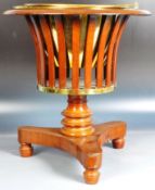 19TH CENTURY REGENCY PERIOD MAHOGANY WINE COOLER