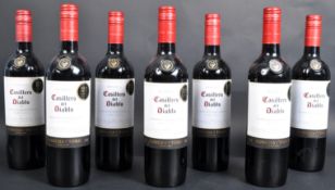 SEVEN BOTTLES OF CASILLERO DEL DIABLO CABERNET SAUVIGNON