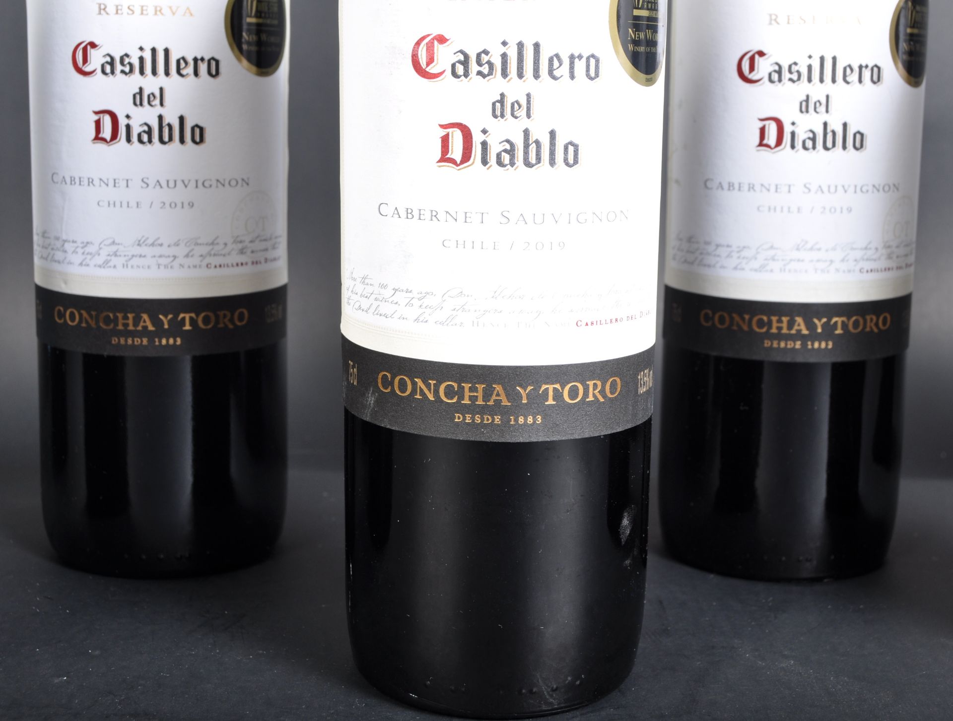 SEVEN BOTTLES OF CASILLERO DEL DIABLO CABERNET SAUVIGNON - Image 4 of 4