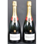 TWO BOTTLES OF 75CL BOLLINGER SPECIAL CUVEE CHAMPAGNE