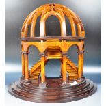 19TH CENTURY ITALIAN GRAND TOUR FRUITWOOD DUOMO MODEL