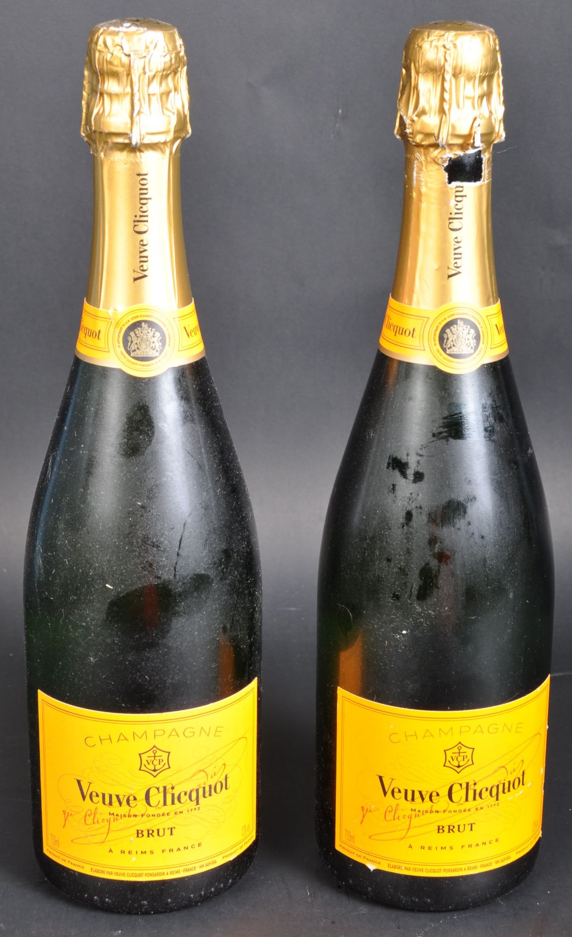 TWO BOTTLES OF 750ML VEUVE CLICQUOT PONSARDIN BRUT CHAMPAGNE - Image 2 of 4