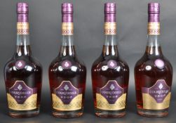 FOUR BOTTLES OF 700ML COURVOISIER VSOP COGNAC